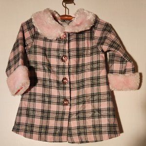 Excellent condition Pink and Gray Sparkle jacket.  Size 12 months